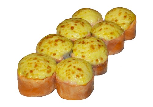 Ролл Запеченная Филадельфия с соусом Пармезан