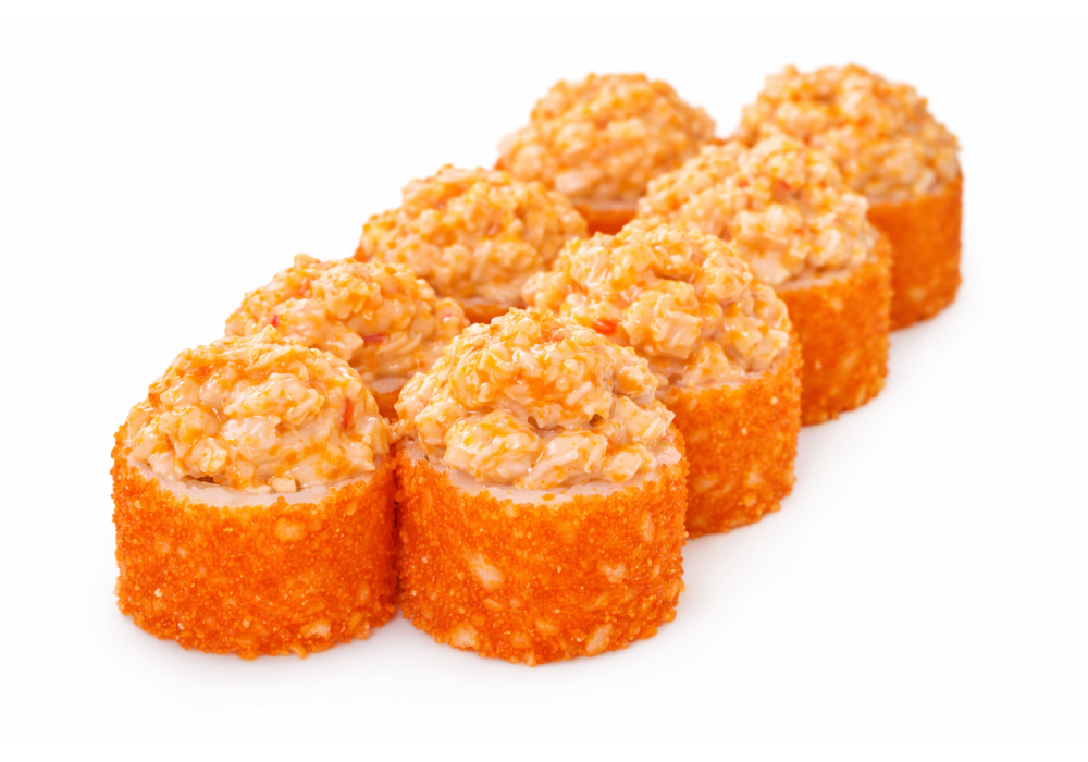 Ролл Запеченный креветка-краб