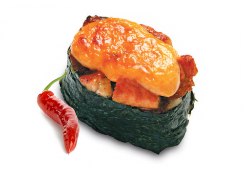 Запеченные с угрём острые