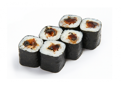 Мини роллы с угрем